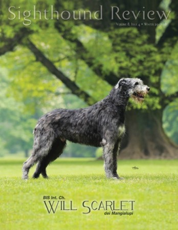 Sighthound Review - USA- Volume 8 Issue 4 Winter 2017-2018  Cover Will Scarlet dei Mangialupi